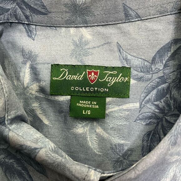 DAVID TAYLOR Short Sleeve Hawaiian Shirt - Picture 4 of 5